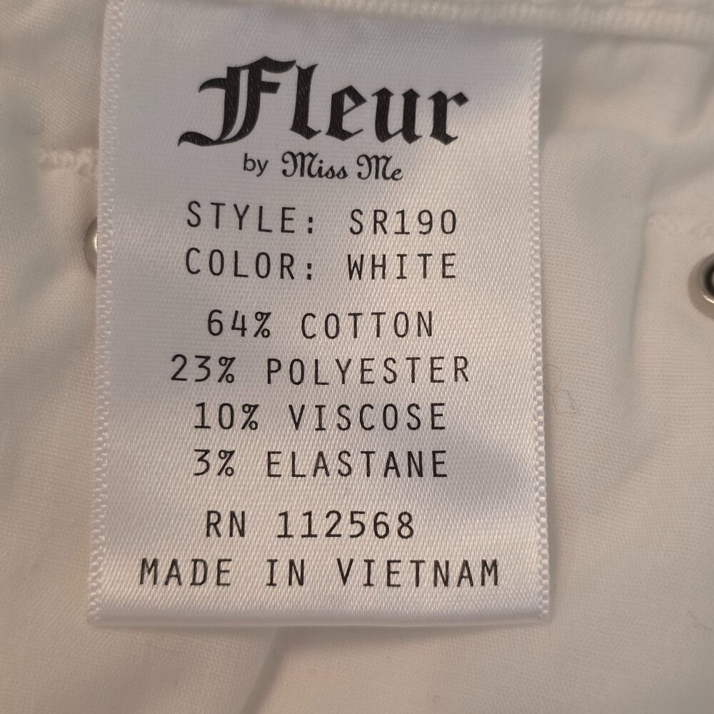 NWT Fleur by Miss Me Women's Bootcut Jeans, Size 28/6 - Picture 9 of 11
